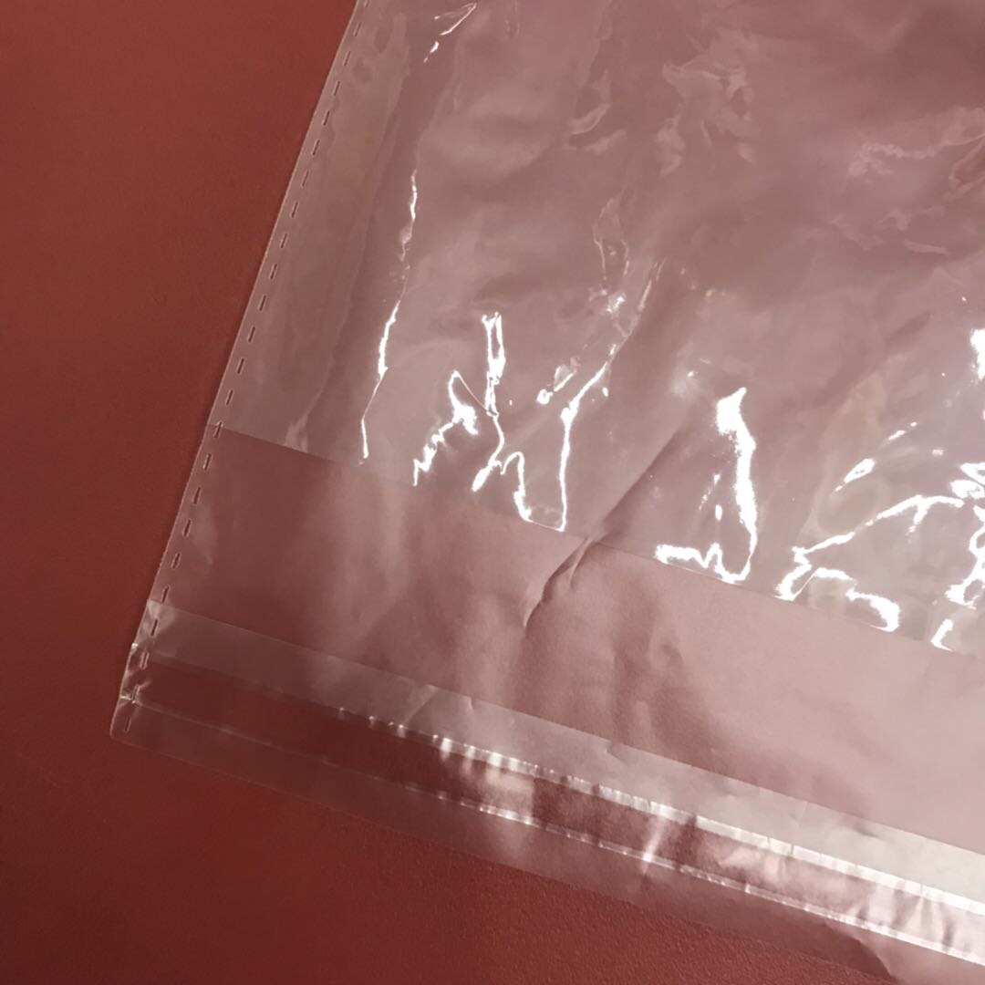 厂家直销透明塑料袋自粘袋带孔可挂式产品图