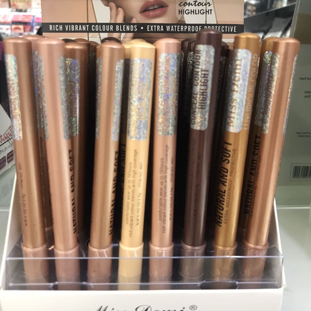 Factory Direct Millay Box Multi-Color Lock Color Waterproof Silky Brow Pencil