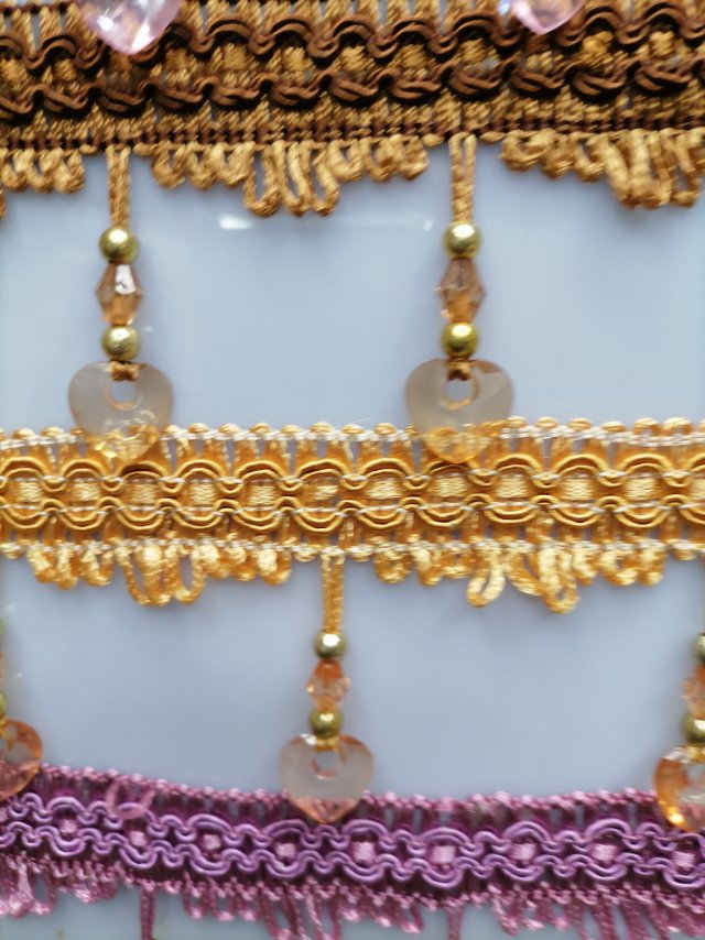 10 cm curtain lace tassel tassel decorative lace curtain head decorative auxiliary materials Specification image