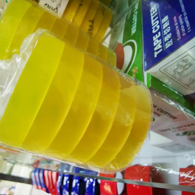 Small Office High Adhesive Transparent Tape Large Roll Sealing Tape Logistics Express Packaging Tape Wide Sealing Box With White Transparent Whole Box Batch Specification drawing