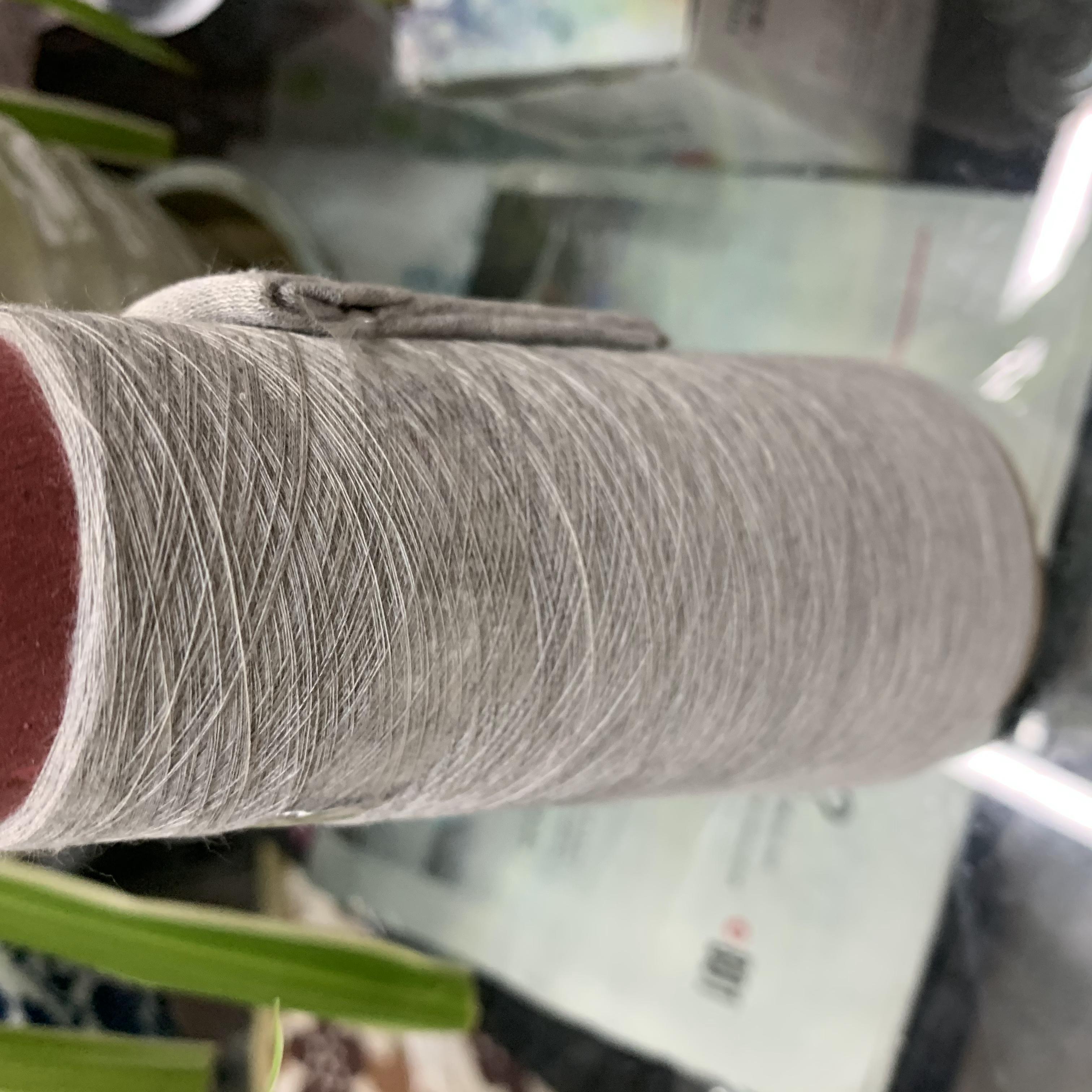 Cotton thread, cotton yarn, baby thread, pure cotton wool, all-cotton hand-woven, light gray