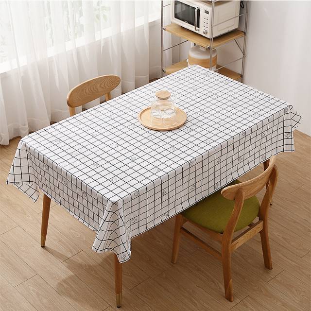 Thickened fabric tablecloths, home dining tablecloths, TV cabinets, coffee tables, round tables, placemats. Customized according to your drawings Specification image