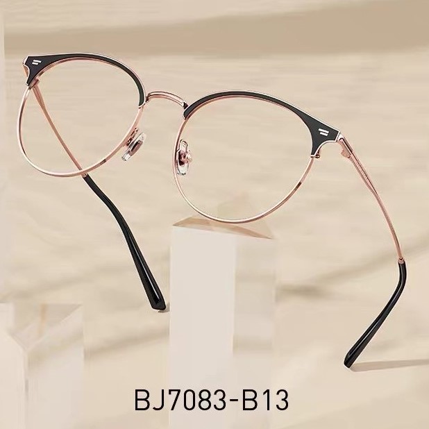 正品BOLON暴龙光学镜防蓝光钛金属镜框高档近视眼镜架BJ7083详情图1