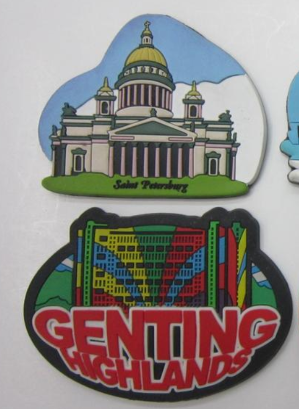 National Customs Tourism Souvenir Refrigerator Sticker Environmental Protection Pvc Refrigerator Sticker Soft Glue Refrigerator Sticker details Picture
