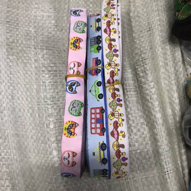A Variety Of Cartoon Animal Computer Woven Wheat Pet Cute Collar Decoration With Children's Clothing Accessories details Picture