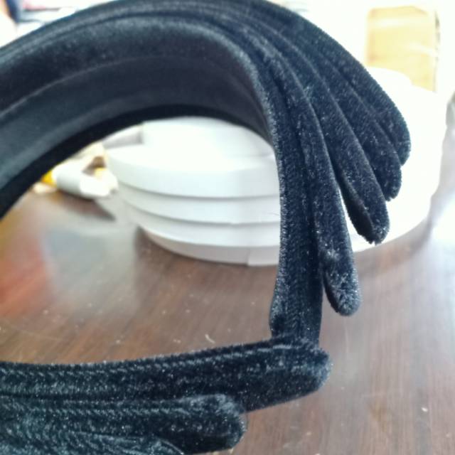 Korean best-selling velvet fabric plastic headband Specification image
