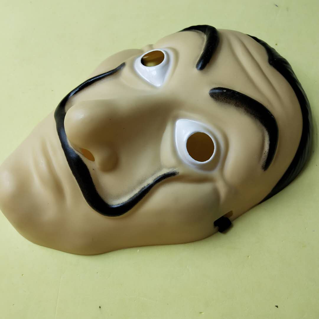 Halloween Card House Paper House Dali COSPLAY Mask film theme details Picture