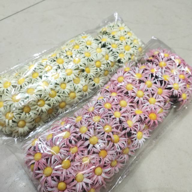 仿真塑料花环小雏菊花环配饰摆件
