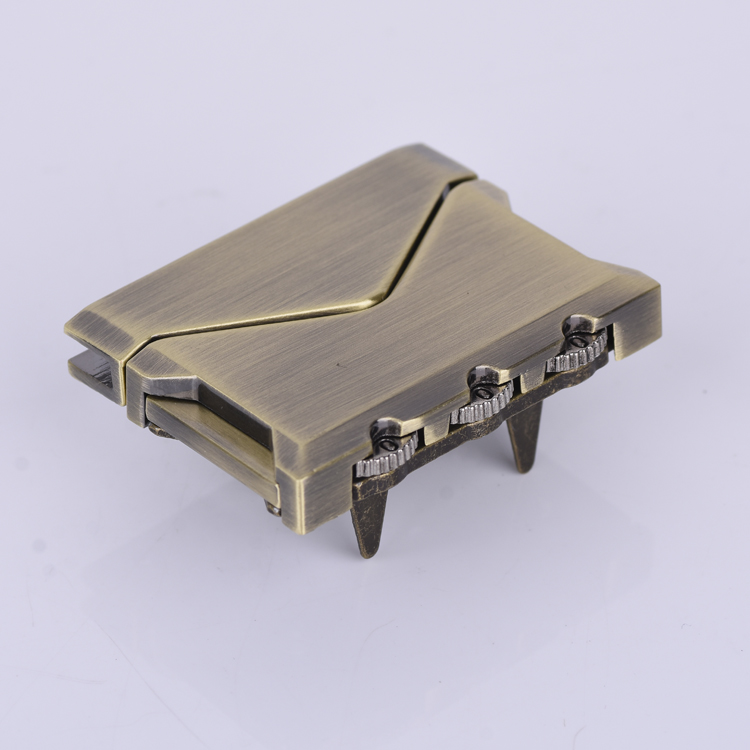 锁扣插锁流行金属皮具五金配件包包五金配件包小锁扣图