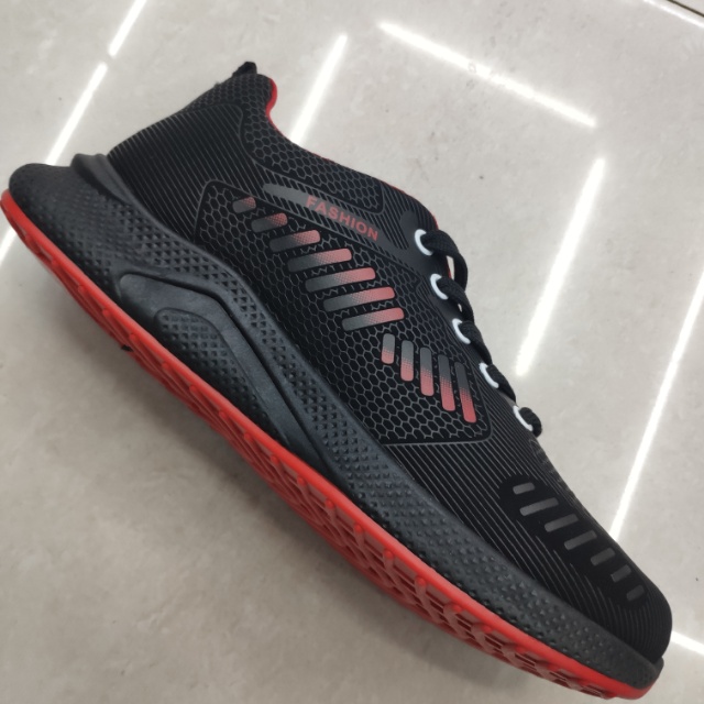 Spring new versatile black sports shoes, mesh student casual shoes for women Specification image