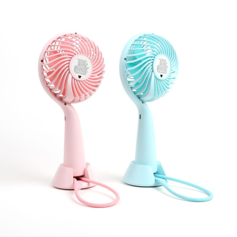 Handheld small fan mini USB rechargeable desktop portable big wind super strong wind super silent thumbnail