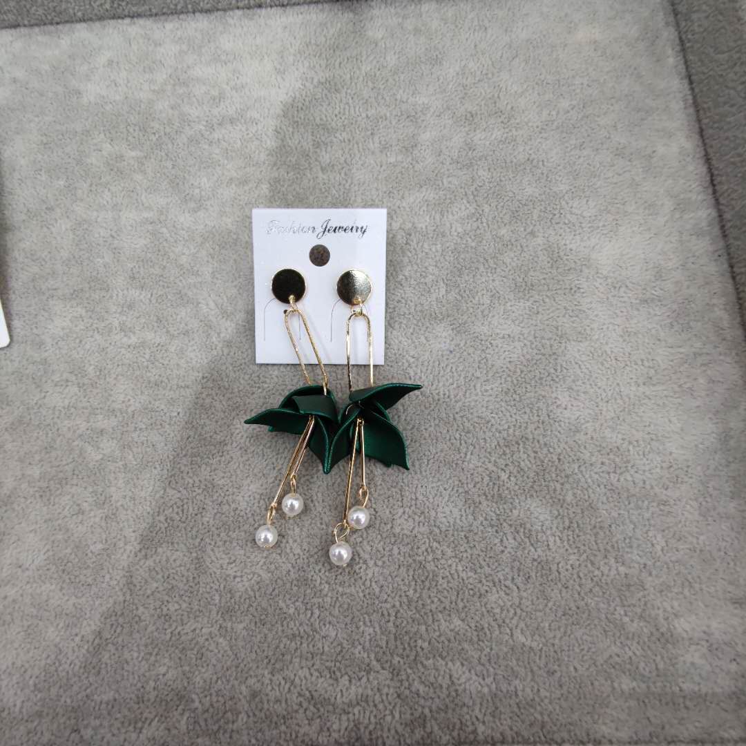 韩版时尚新款耳环女个性潮流气质百搭长款耳坠耳饰