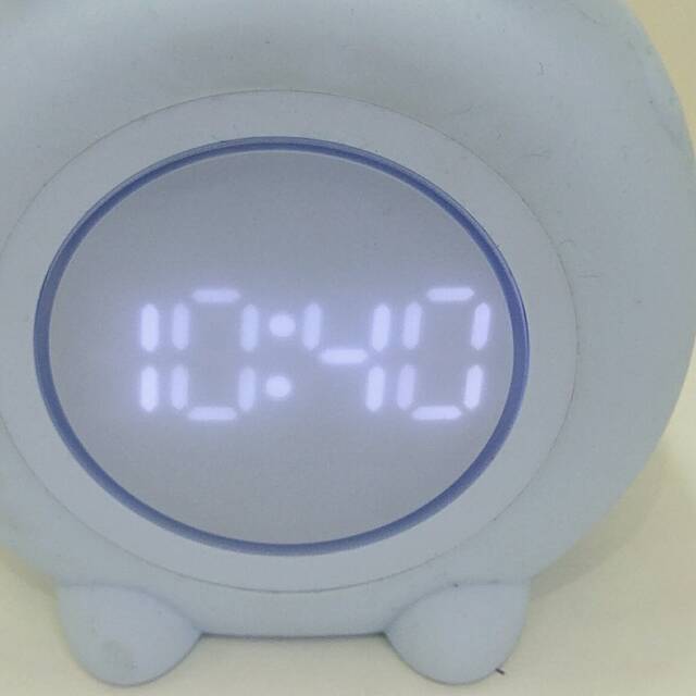 Rabbit Alarm Clock Charging Multi-Functional Smart Alarm Clock Creative Smart Clock Mute Bedside Night Light Electronic Primary And Secondary School Music Alarm Watch details Picture