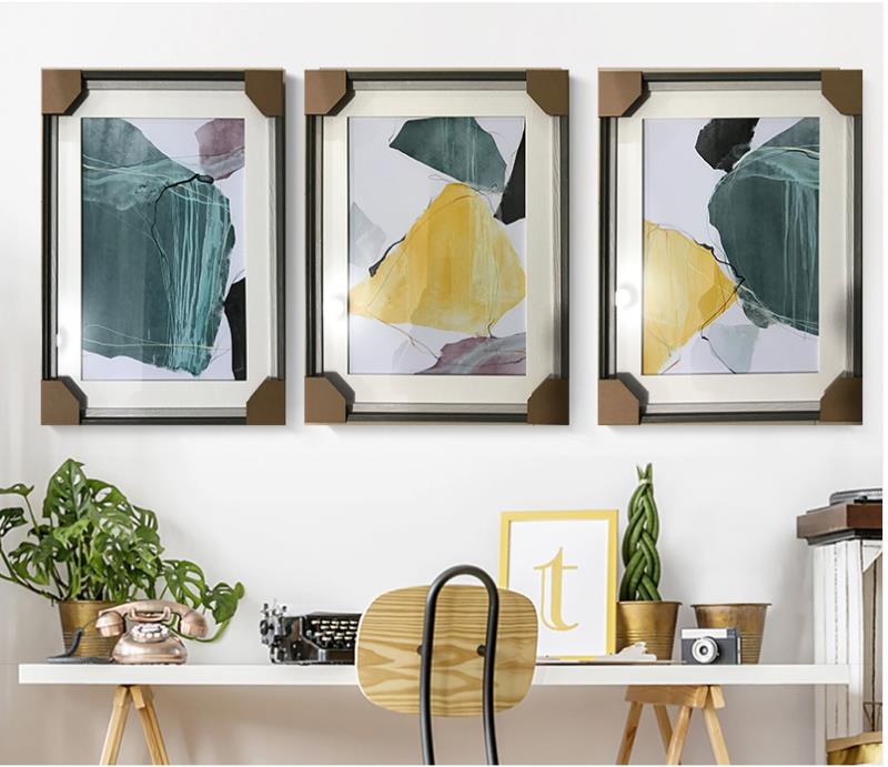 Yiwu City Fine Painting Decorative Painting 52X68cm Glass Cardstock Painting