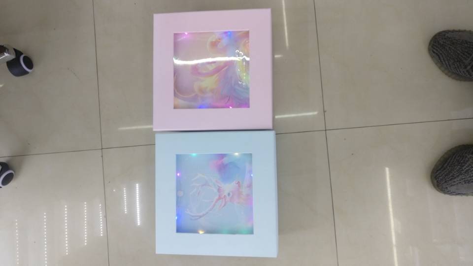 精美卡通动物系列卡纸材质礼品盒