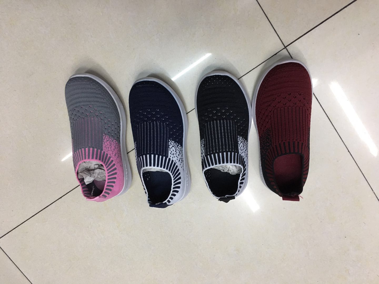 Pvc Soled Flying Fabric Sneakers