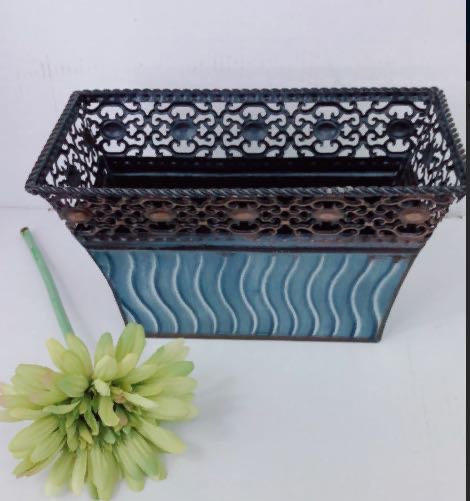 Manufacturers direct iron high-end trapezoidal oblong retro craft gifts thumbnail