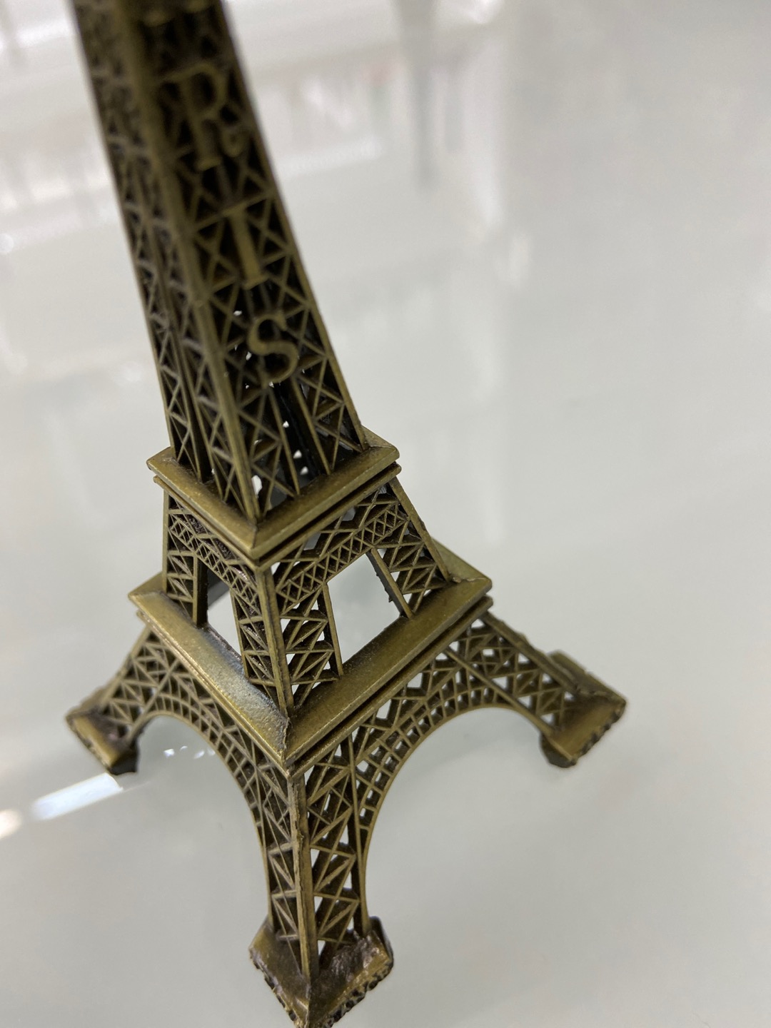 13锌合金铁塔装饰品装饰家居摆件饰品装饰创意摆件细节图