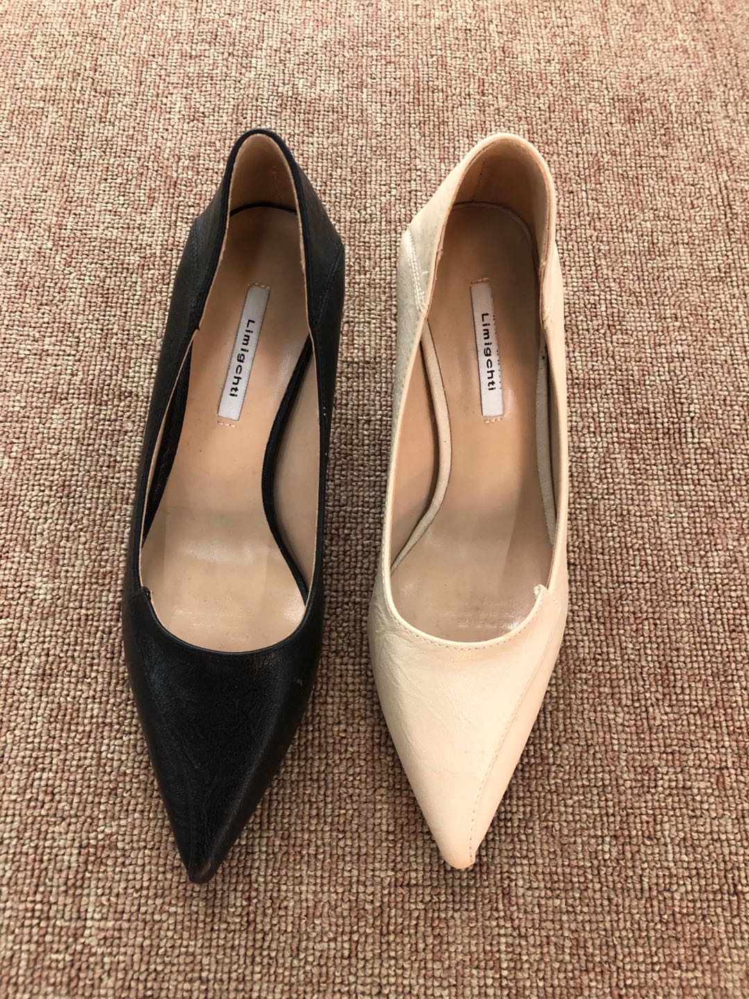 2020春款百搭尖头鞋黑色法式少女性感网红高跟鞋女细跟浅口单鞋