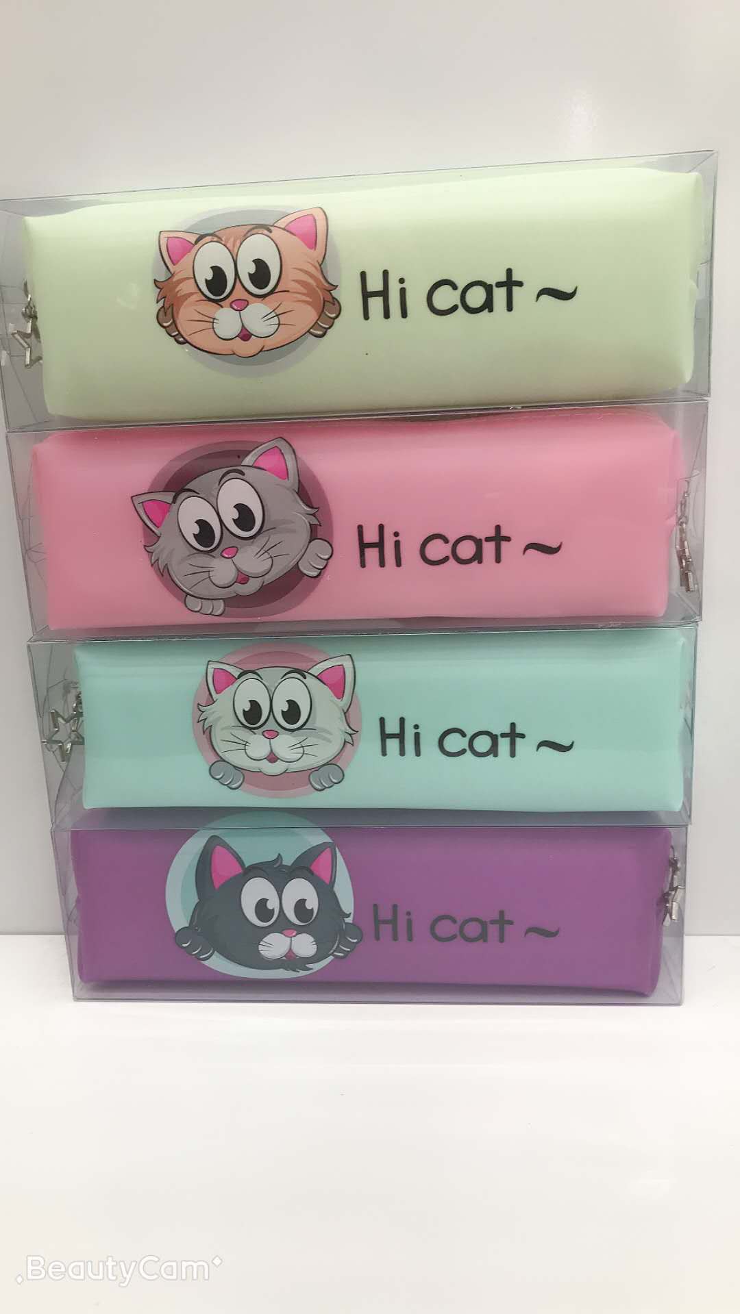 Pu Highlight Pen Bag Cartoon Stationery Bag Gift Customization Kindergarten Students Gift Customization Specification drawing