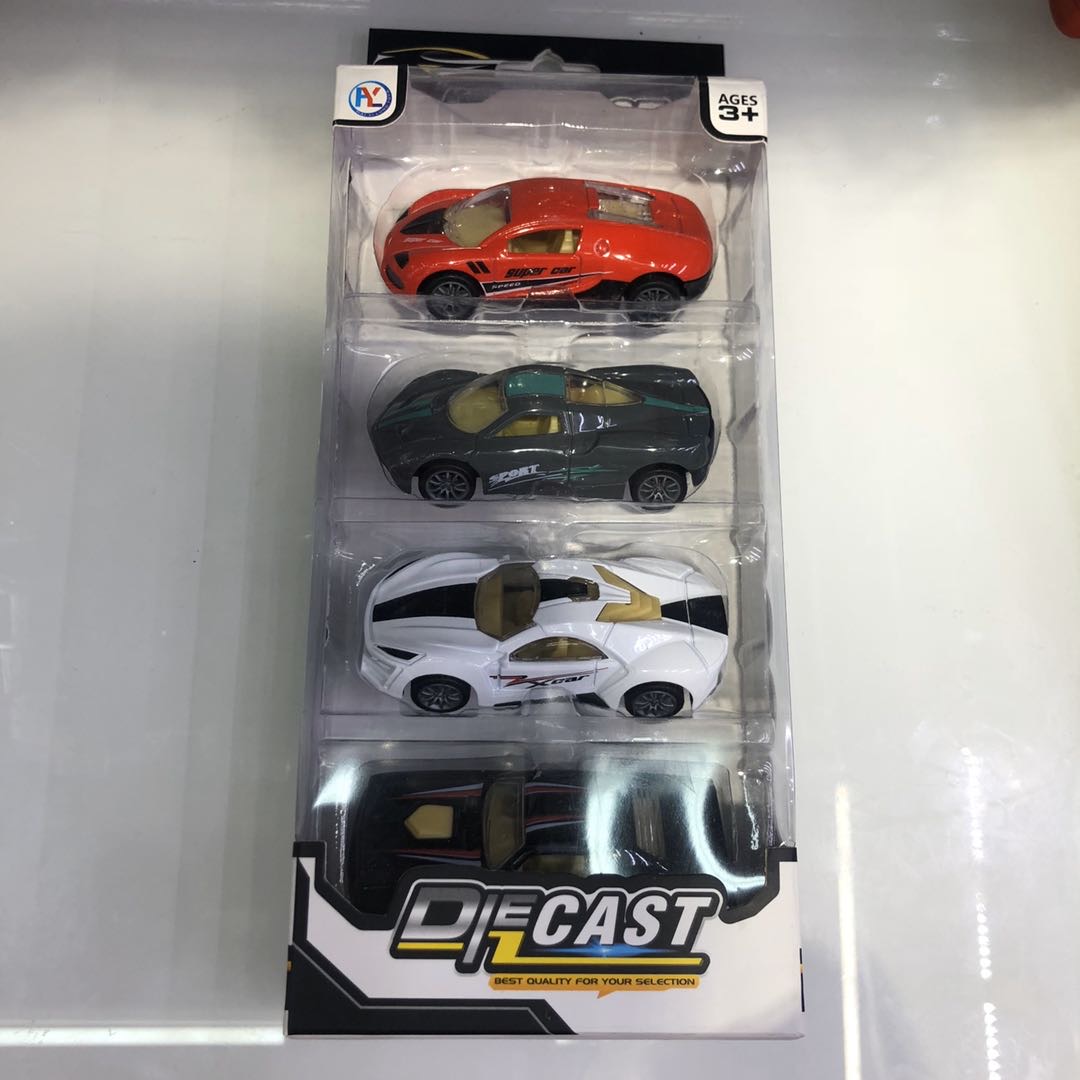 Factory direct sales of alloy multi-color sports car model toys