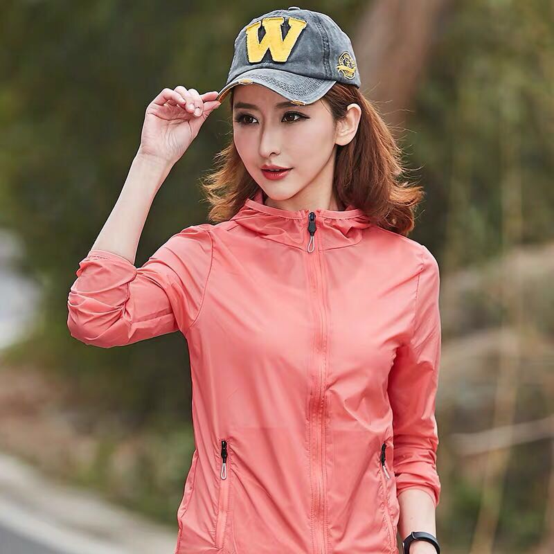 4. Sun-protective clothing -- Summer ice cream for women -- ultra-thin and loose on clothes -- INS, uv protection, breathable and sun block