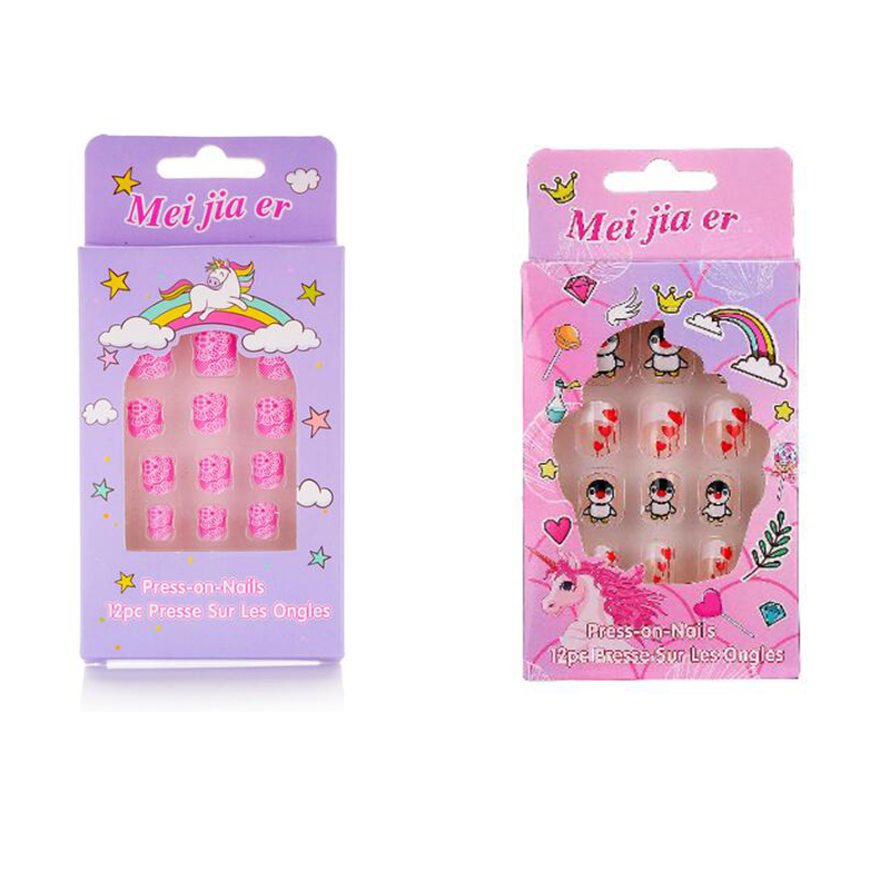 儿童指甲套装盒装可爱LL-02