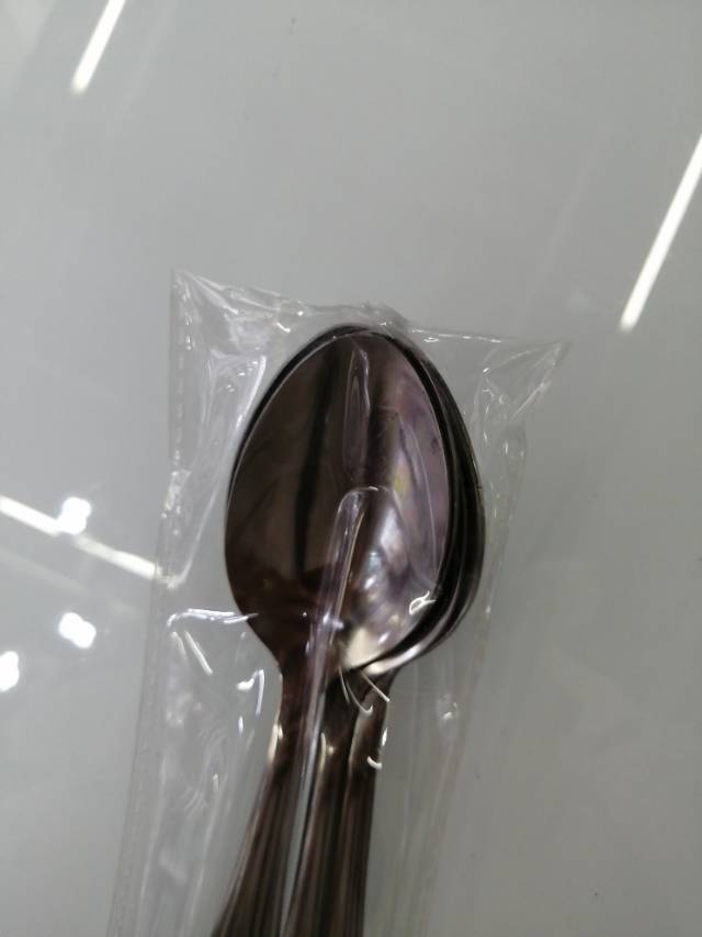 不锈钢家用小勺子长柄搅拌勺成人吃饭勺细节图