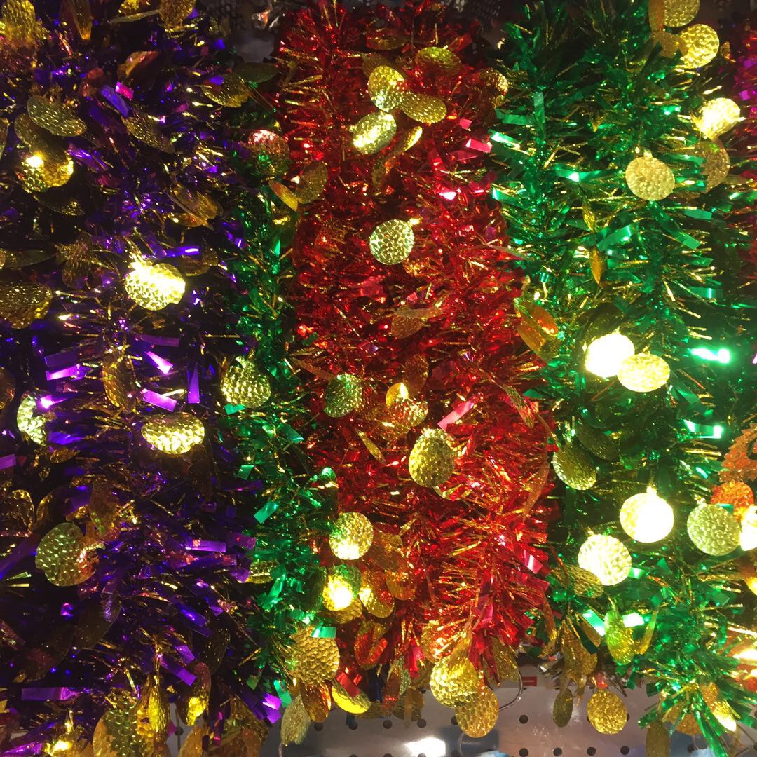 拉花场景结婚庆房间布置节日晚会布置圣诞节装饰婚庆毛条拉花彩条