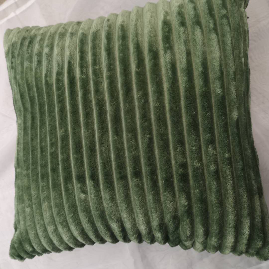 新款简约现代经典条纹格子靠枕抱枕 办公室沙发床头抱枕套