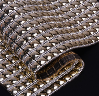 24*40CM shaped diamond mesh garment accessories DIY handmade accessories thumbnail