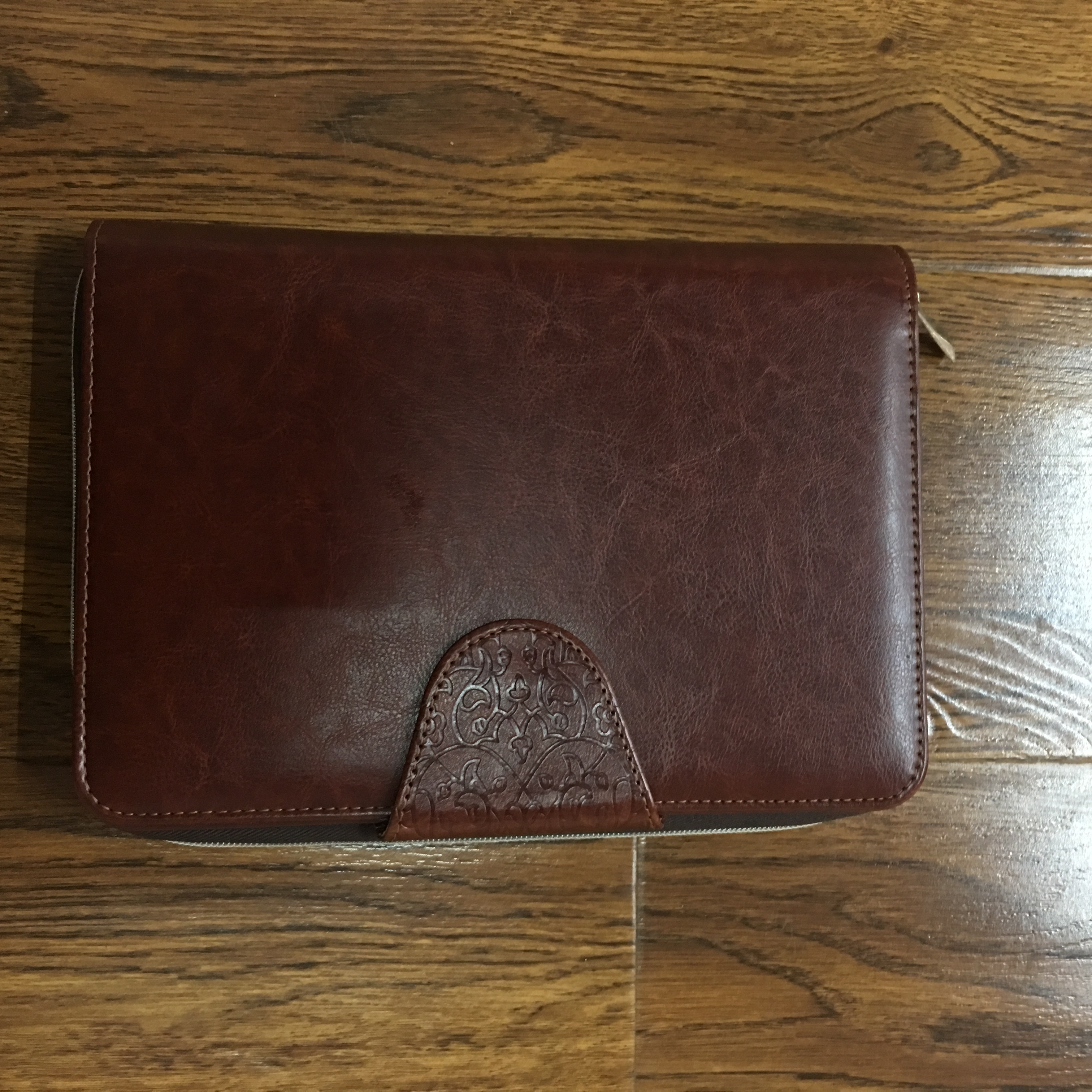 双层笔记本子商务定制活页加厚会议记录本办公高档工作记事本复古超厚