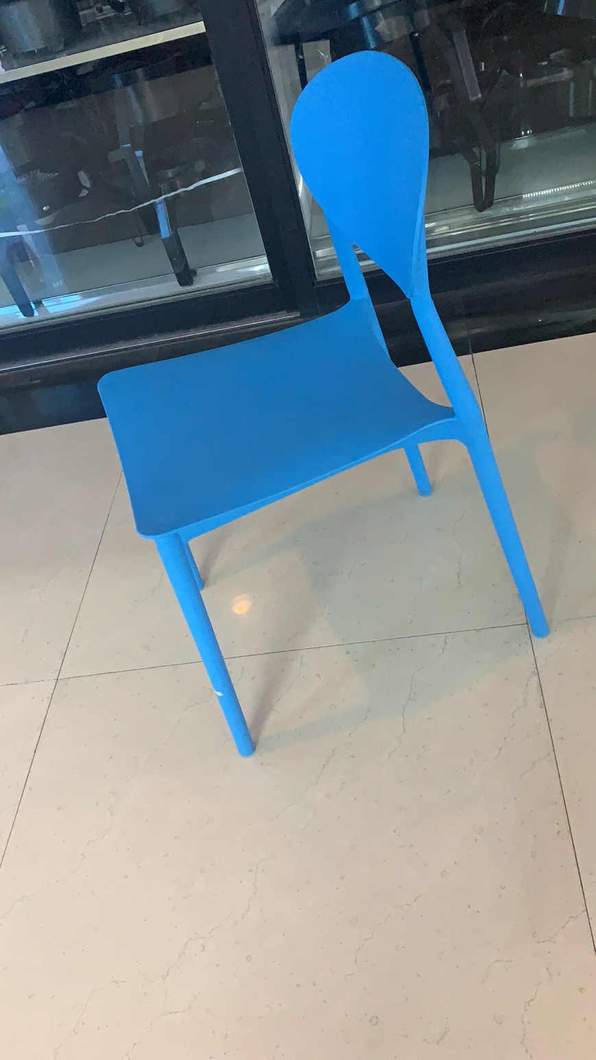 Sun Chair Nordic Dining Chair Home Modern Simple Restaurant Plastic Back Lazy Chair details Picture