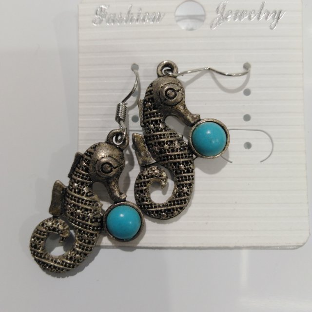Manufacturers direct bracelet earrings key chain seahorse earrings