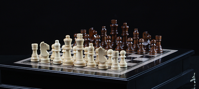 大号国际象棋儿童高端实木西洋棋成人比赛专用摆件装饰