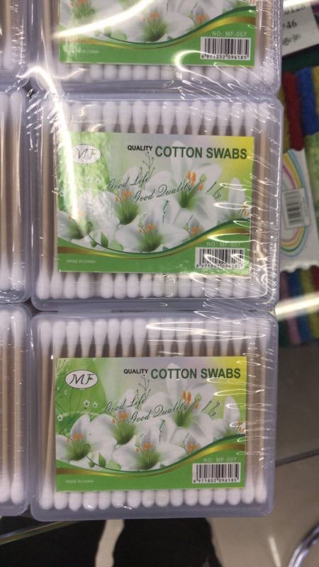 方盒棉签150支掏耳护理卫生外用化妆棉签细节图