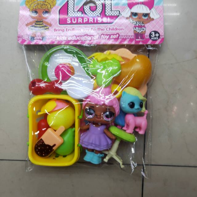 Box doll tableware children's entertainment toys thumbnail