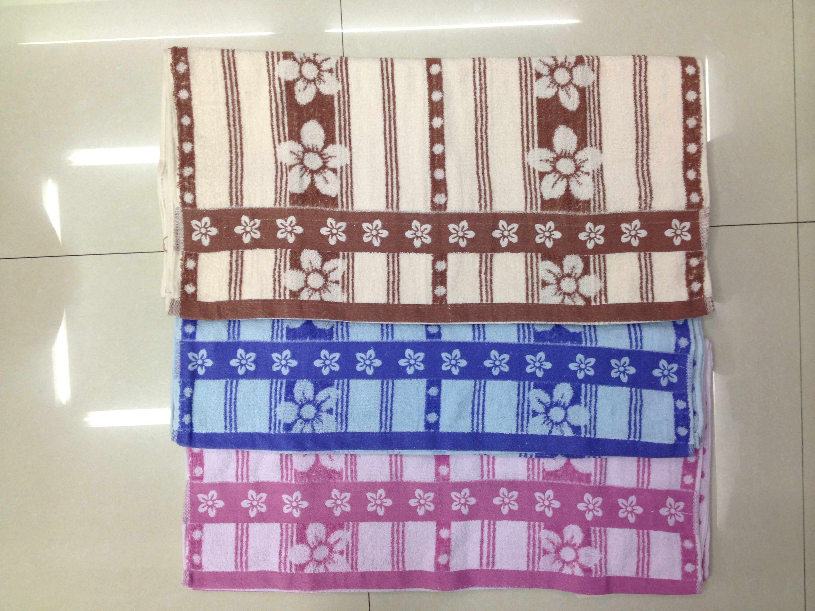 Flower towel manufacturer wholesale business towels, pure cotton thickened towels, coral fleece towels, face towels