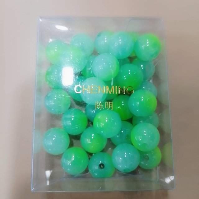 果冻亮彩12mm穿珠散珠半成品DIY饰品配饰细节图