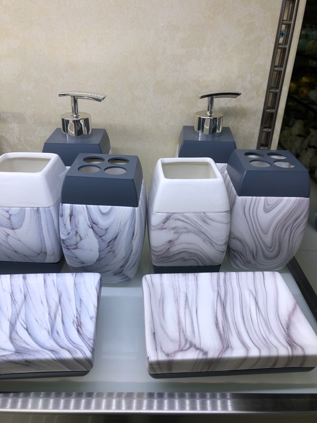 纯陶瓷洁具四件套YF15-659