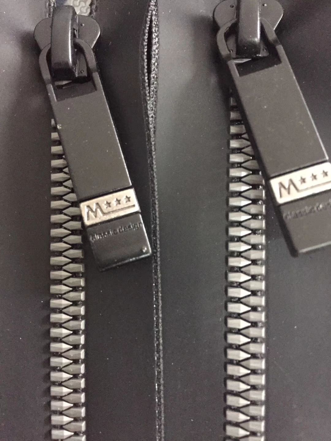 羽绒服防水拉链5号开口尼龙隐形拉链反装口袋拉链衣服长拉链
