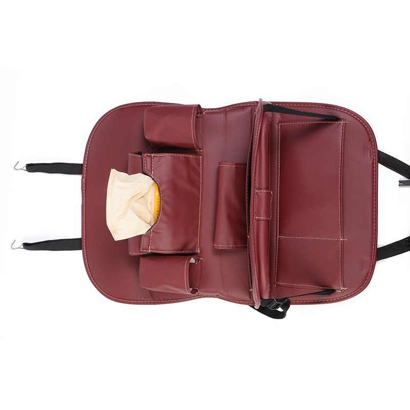 汽车椅背置物袋批发定制多功能车载座椅后背挂袋储物袋车用收纳
