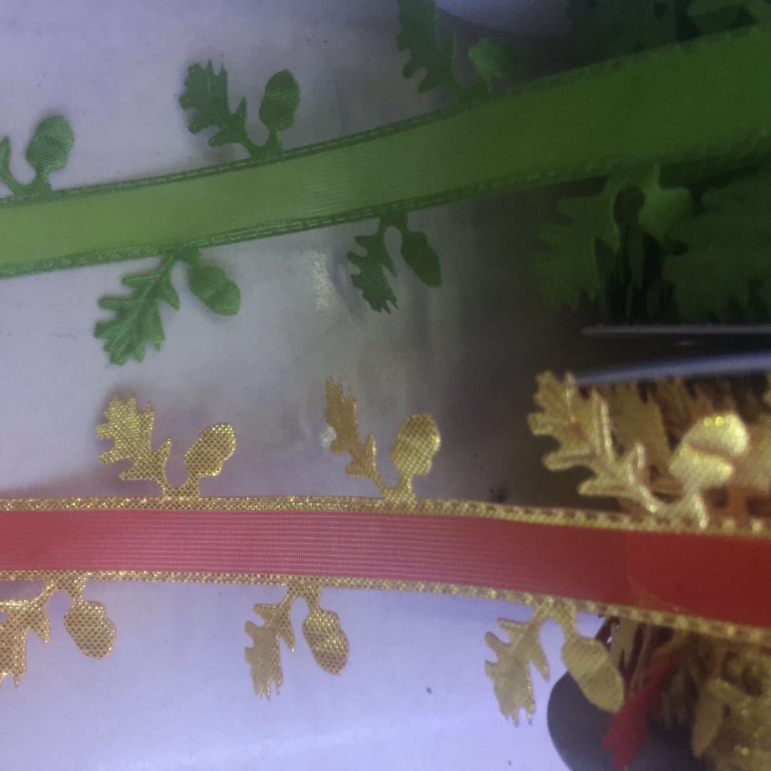 Vegetation mesh webbing Christmas gift box webbing accessories decoration Specification image