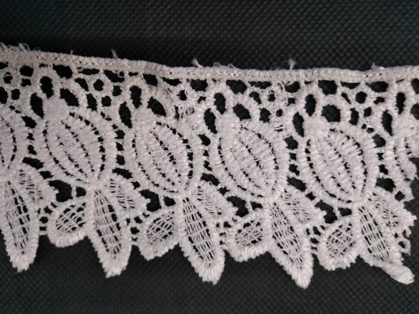 Guangdong lace, milk silk lace, water-soluble embroidery lace, clothing, curtains and home lace Specification image
