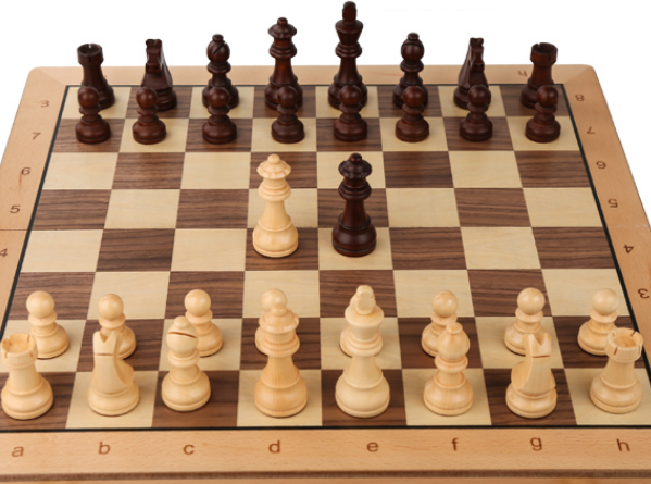 厂家直销实木高档跳棋西洋棋重折叠摆件详情图1