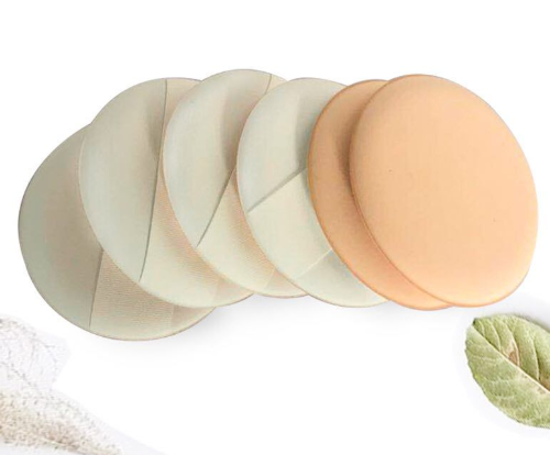 Non-Latex Pu Leather Ribbon Air Cushion Powder Puff Hydrophilic Polyurethane Can Be Customized Log