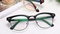 TR90男女复古平光镜记忆眼镜框中性米钉近视眼镜大框眼镜架图