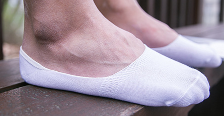 Men's spring and summer solid-colored light-cut anti-slip silicone invisible socks, men's cotton socks, casual short socks Specification image