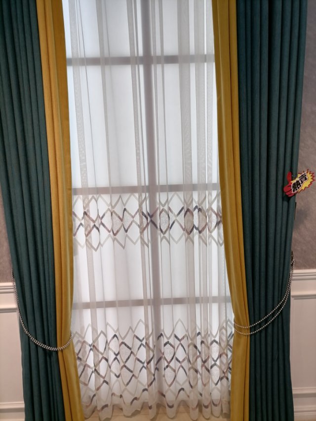 Meteor hemp thickened shading curtain fabric finished pure color simple wind living room custom full figure