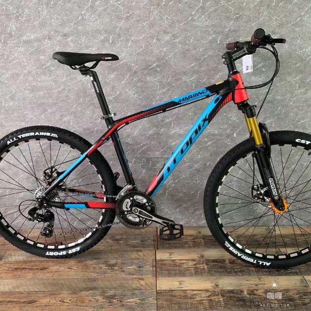 Carbon fiber adult bike male race bike 27/30 speed mountain speed 26/27.5-inch bike